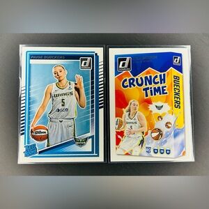2025 Donruss WNBA Rated Rookie #86 Paige Bueckers RC Crunch Time Lot Of 2 Wings